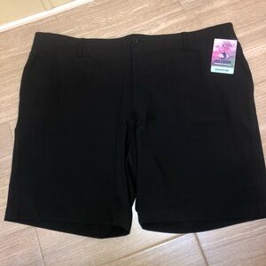 NWT Reel Legends Black Performance Shorts Size 24W